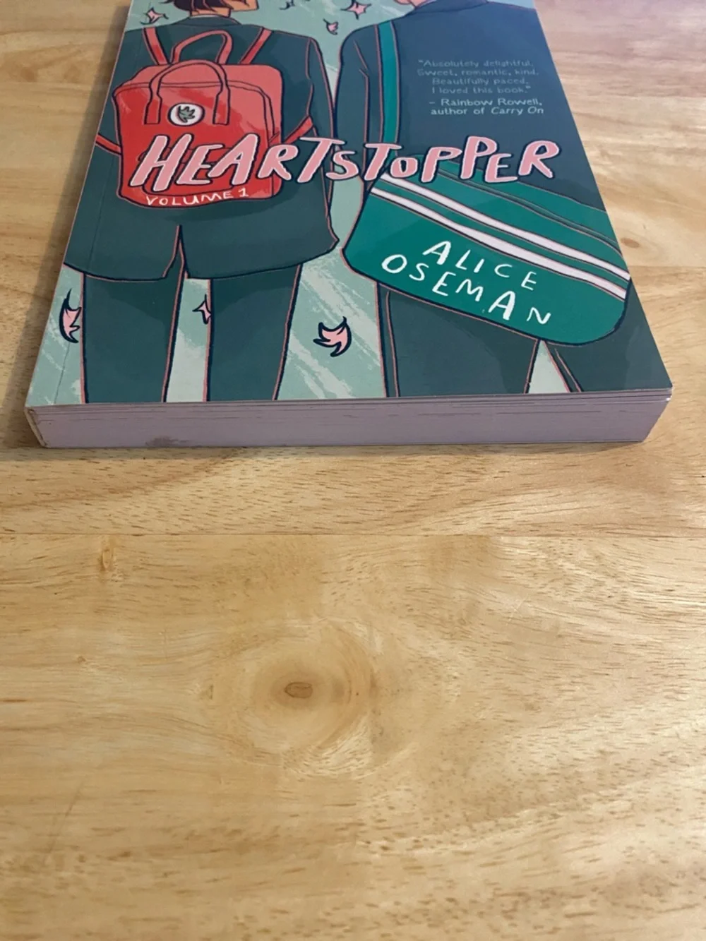 Heartstopper Volume 1 by Alice Oseman - Paperback Book